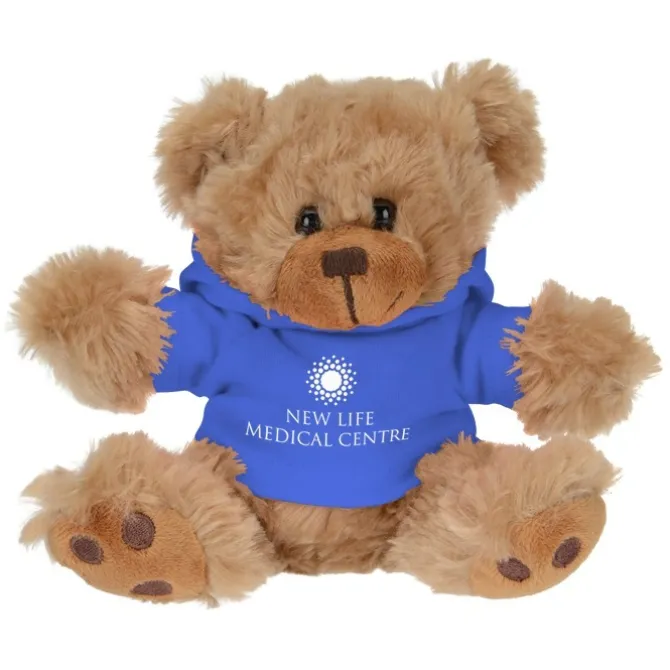 Little Paw Bear with Hoodie - Brown