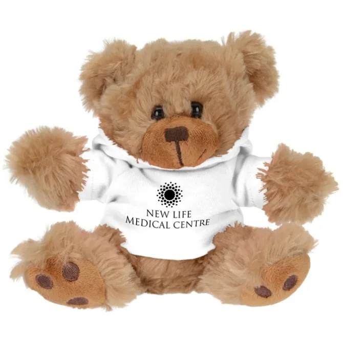 Little Paw Bear with Hoodie - Brown