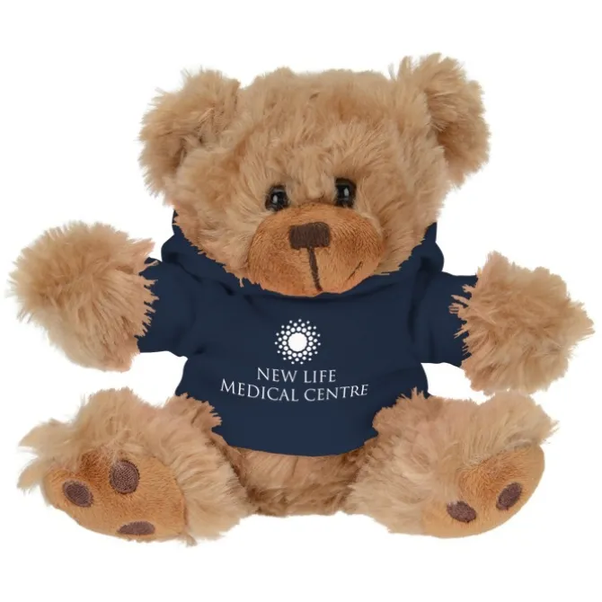 Little Paw Bear with Hoodie - Brown