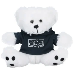 Little Paw Bear with Hoodie - White