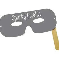 Lone Ranger Mask with Stick - Colors