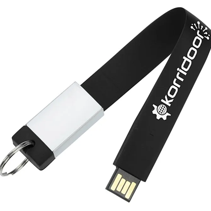 Loop USB Flash Drive Keychain - 8GB