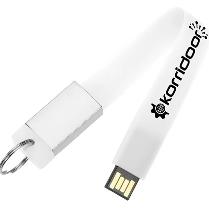 Loop USB Flash Drive Keychain - 8GB