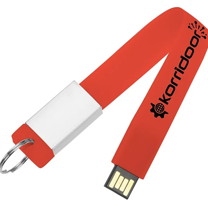 Loop USB Flash Drive Keychain - 8GB