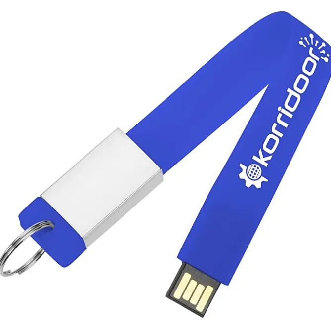 Loop USB Flash Drive Keychain - 4GB