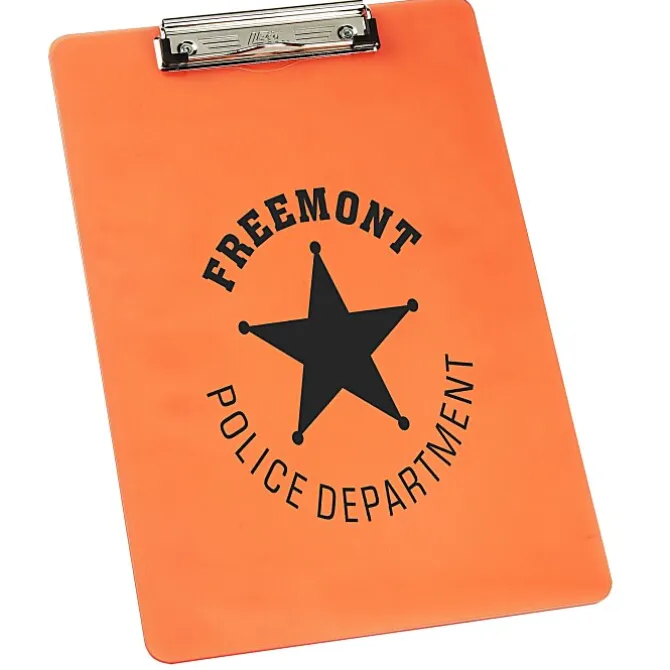 Low Profile Legal Clipboard - Translucent