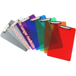 Low Profile Legal Clipboard - Translucent