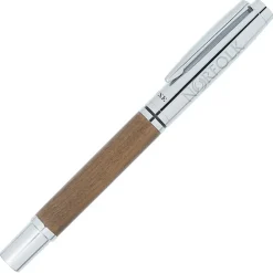 Luxe Walnut Executive Rollerball Metal Pen