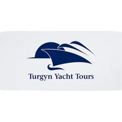 Luxury Beach Towel - White - 30 inches x 60 inches - 24 hr
