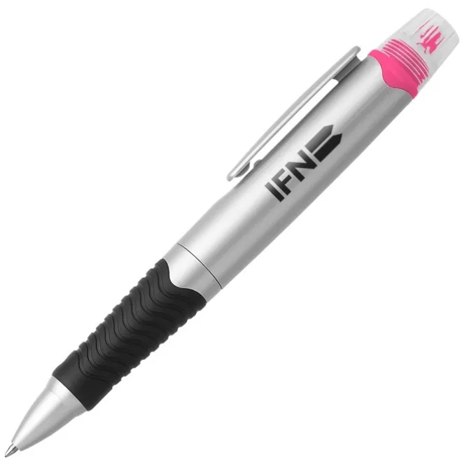 Madison Pen / Highlighter - Silver - 24 hr