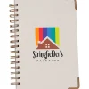 Magnolia Woven Paper Hard Cover Notebook