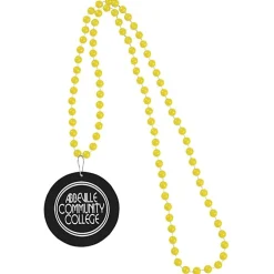 Mardi Gras Beads with Medallion