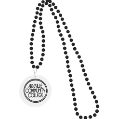 Mardi Gras Beads with Medallion