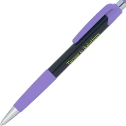 Mardi Gras Pen - Black - Full Color