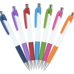 Mardi Gras Pen - White