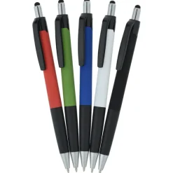 Mardi Gras Soft Touch Stylus Pen