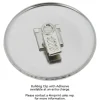 Matte Finish Button - 2 1/4-inch Round