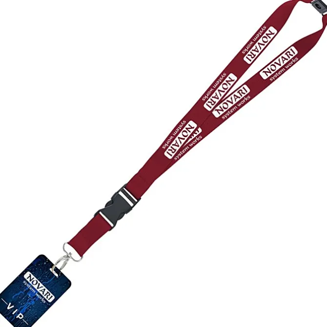 Maverick Lanyard & Badge Combo - 40 inches - 3 1/2 inches x 2 inches