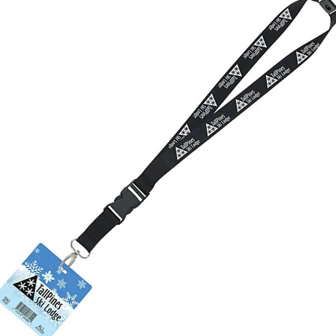 Maverick Lanyard & Badge Combo - 40 inches - 3 1/2 inches x 3 1/2 inches