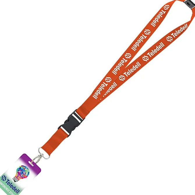 Maverick Lanyard & Badge Combo - 40 inches - 3 3/8 inches x 2 1/8 inches