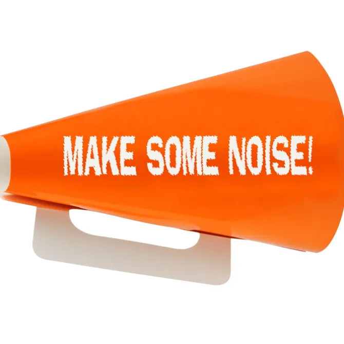 Megaphone - Round - 10 inches - Colors