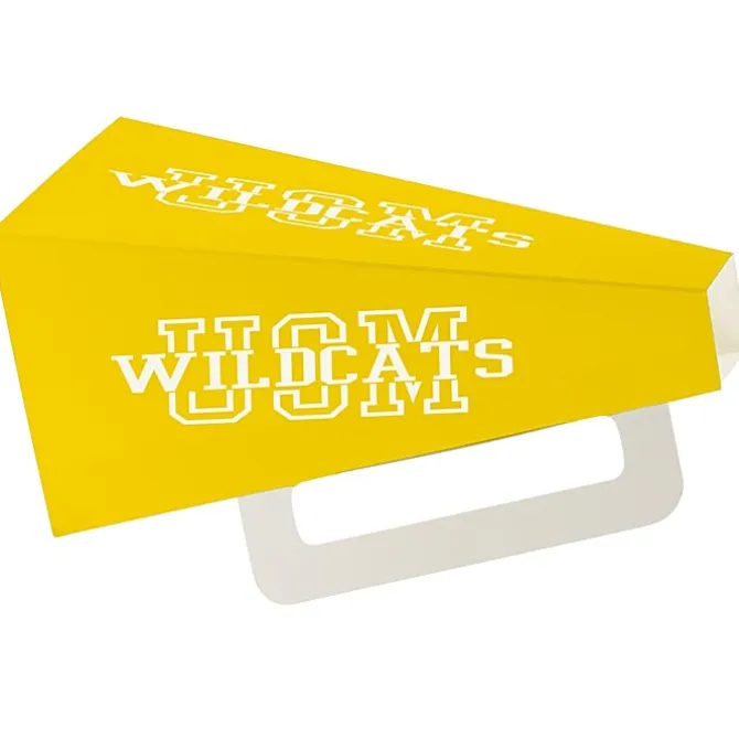 Megaphone - Square - 9 inches - Colors