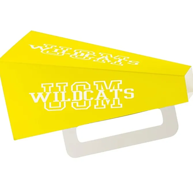 Megaphone - Square - 9 inches - Colors