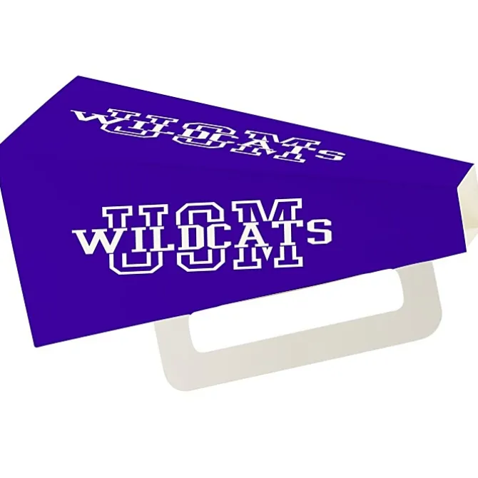 Megaphone - Square - 9 inches - Colors