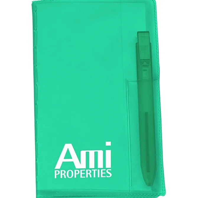 Memo Book with Flat Pen - Translucent