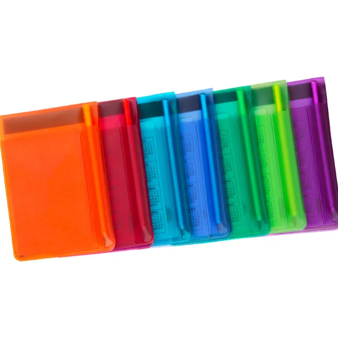 Memo Book with Pen and Paper - Translucent - 100 pages