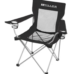 Mesh Folding Chair with Carrying Bag