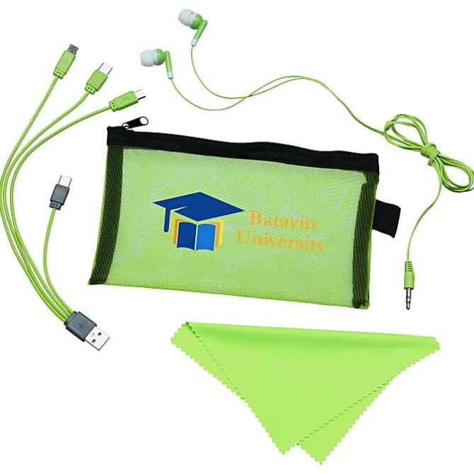 Mesh Tech Kit with Earbuds