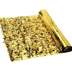 Metallic Floral Sheeting Roll - 36 inches x 10 yds