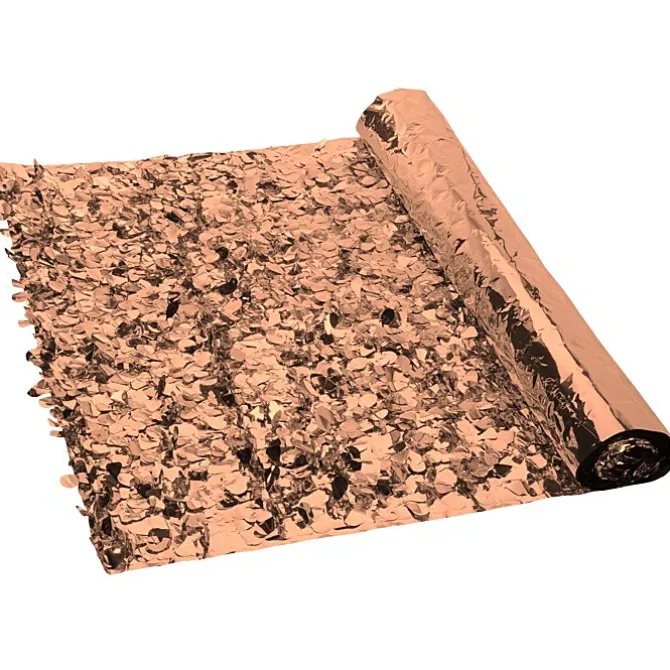 Metallic Floral Sheeting Roll - 36 inches x 5 yds