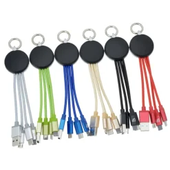 Metallic Light-Up Logo Charging Cable