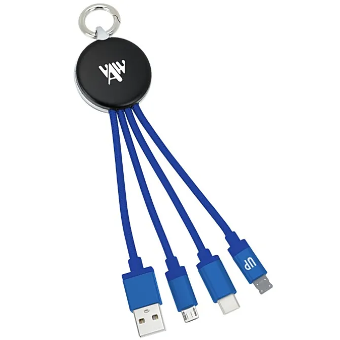 Metallic Light-Up Logo Charging Cable