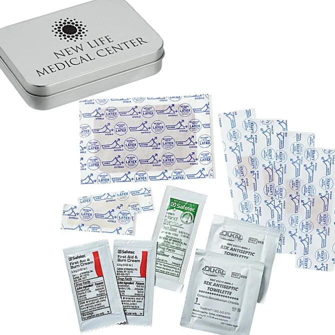 Metal Tin First Aid Kit
