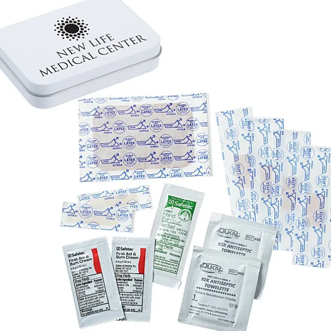 Metal Tin First Aid Kit