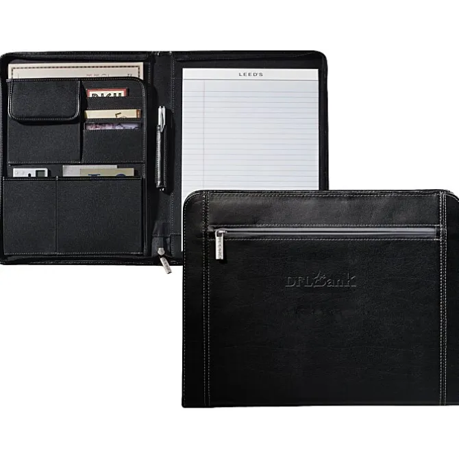 Metropolitan Zippered Padfolio