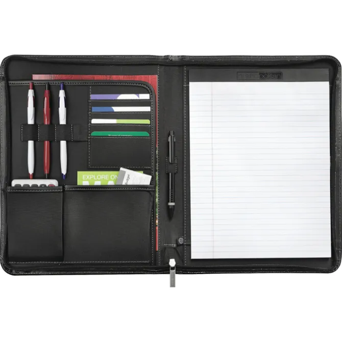 Metropolitan Zippered Padfolio