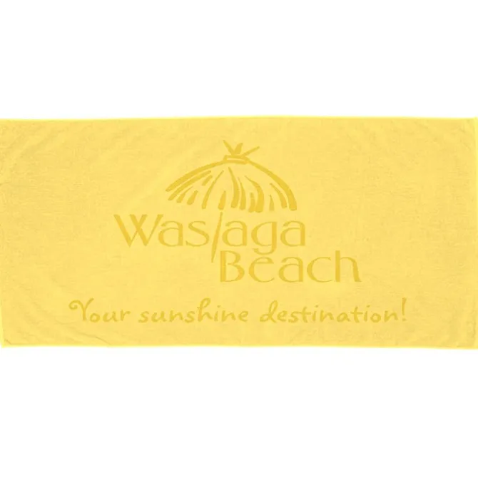 Midsize Velour Beach Towel - Colors