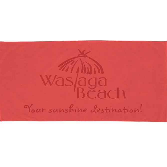 Midsize Velour Beach Towel - Colors