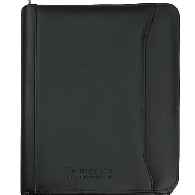 Millennium Leather Zippered Portfolio