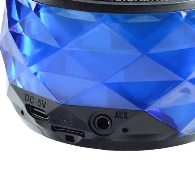 Mini Diamond Light-Up Bluetooth Speaker
