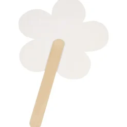 Mini Hand Fan - Flower - Full Color