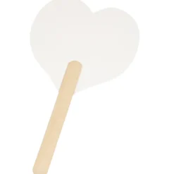 Mini Hand Fan - Heart - Full Color