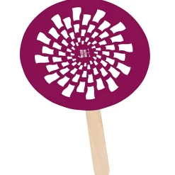 Mini Hand Fan - Round - 24 hr