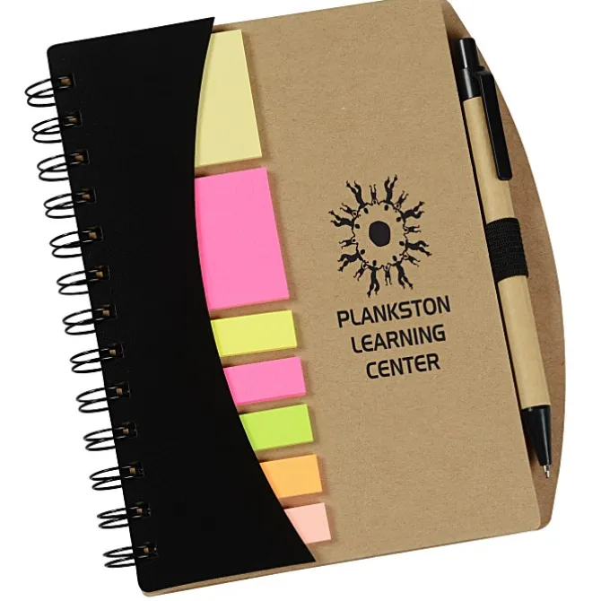Mini Journal with Pen, Flags & Sticky Notes