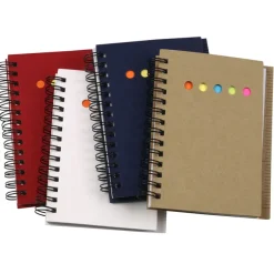 Mini Memo Book with Flags and Ruler