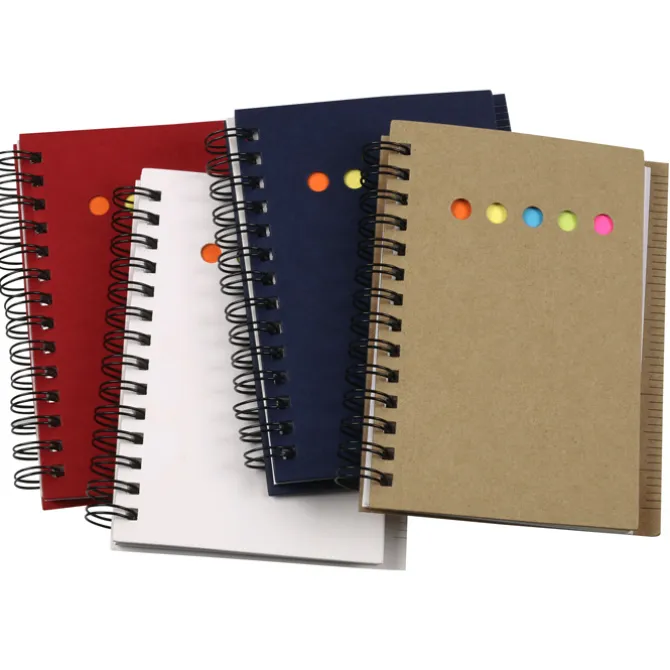Mini Memo Book with Flags and Ruler